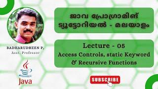 05 - Access Controls & Recursive Function