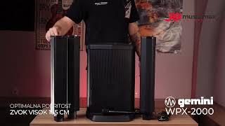 GEMINI WPX-2000 Line Array aktivni zvočnik