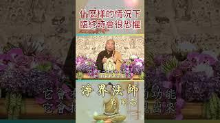 什麼樣的情況下,臨終時會很恐懼! #業力#臨終#阿賴耶識#障礙#淨界法師#佛法精要