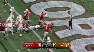 Georgia defeats Texas in first-ever overtime in the SEC Championship | ESPN CFB