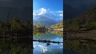 Green lake ,manang #nature #travel #mountains #beautiful #lake #beautifulnepal #manang