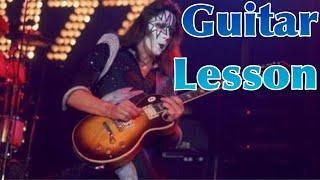 Do You Love Me - KISS Guitar Lesson - Solo