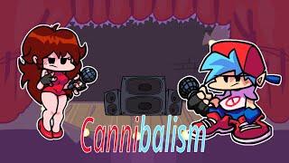 FNF Cannibalism but BF & GF are having a very bad day. (Serious)