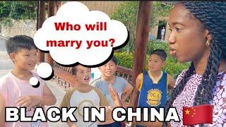 YOU ARE TOO BLACK TO FIND A MAN IN CHINA.