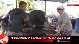 Taş değirmenden çıkan zeytinyağına yoğun talep