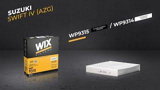 HOW TO REPLACE A WIX FILTERS CABIN FILTER I SUZUKI SWIFT IV (AZG) I WP9246