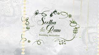 Latest Traditional Hindu Wedding Invitation Video | Save The date Video | Rishi Photography