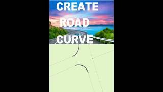 How to Create Road Curves in ArcGIS#arcgis #arcgistutorial #sorts #geography #road #curves #gis