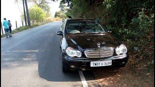 THE MERCEDES BENZ C200 CDI W203 2002 OVERALL REVIEW -INDIA WITH ACCELERATION TEST.