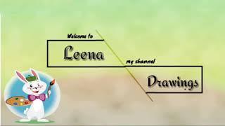 Easy and Simple Drawing | Drawing for beginners - Step by step | leena drawing