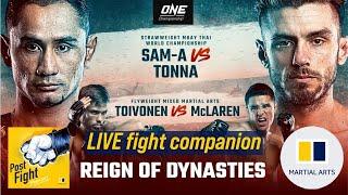 LIVE fight companion | ONE Championship: Reign of Dynasties | SCMP MMA