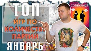 Самые Играемые Настольные игры Января \ Во Что Играют люди во всем мире