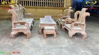 ĐỒ GỖ ĐÒNG KỴ | Bộ Bàn Ghế Gỗ Hương Đẹp Giá Rẻ