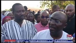 Race to the Jubilee House: Vice President, Dr. Bawumia addresses the press after casting ballot