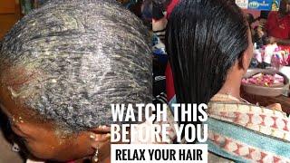 THINGS YOU SHOULD NEVER DO BEFORE RELAXING YOUR HAIR | Naomi Esegine