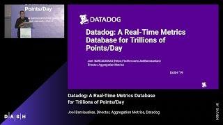 Building a Real Time Metrics Database at Datadog