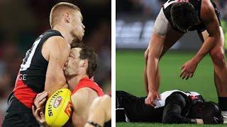 AFL BIGGEST HITS, TACKLES & FIGHTS 2024