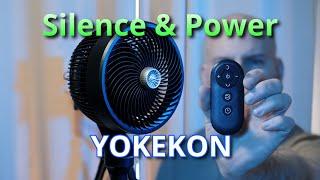 YOKEKON | Silent Remote Control Fan Reviewed! LCD-FS18-CA