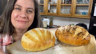 EASIEST Bread No Sugar | Beginner Bread Recipe | 8 Min Prep Time