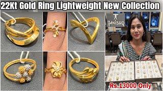 Tanishq Latest Gold Ring Designs 1.16Gm Starts| Lightweight Gold Rings| Gold Rings For Women Price|