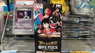 LIVE CARD SHOP! Pokémon! And One Piece 09 - The Four Emperors is Here!!