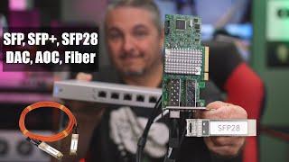 SFP SFP+ SFP28 and Why You Need DAC in Your Rack!