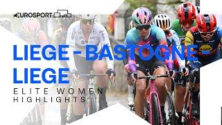 INCREDIBLE VICTORY  | Liege - Bastogne - Liege 2024 Women's Race Highlights | Eurosport Cycling