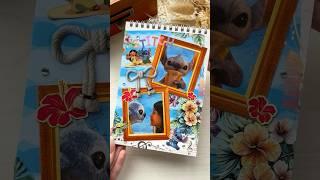 Lilo & Stitch Scrapbooking  Disney Journaling #scrapbooking #journaling #journalwithme