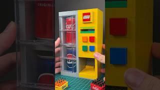 Giant Working Lego Soda Vending Machine #lego