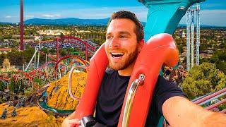 My First Time At Knott’s Berry Farm In California | POV Of MOST Rides.. WE Rented Out The Park