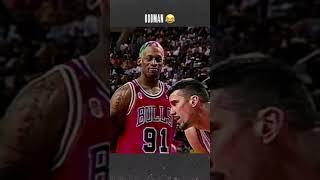 Dennis Rodman vs Frank Brickowski  #shorts