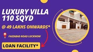 Luxury Villa For Sale In Faizabad Road |+91 7428092718  | Price 49 Lacs* #luxuryvilla #lucknow