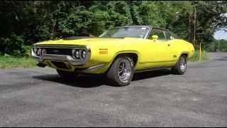 1971 Plymouth GTX 426 Hemi 4 Speed in Curious Yellow & Ride on My Car Story with Lou Costabile