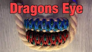 HOW TO: Dragons EYE Paracord Bracelet Tutorial