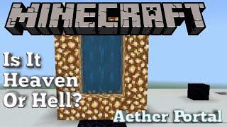 Did I Really Found An 'AETHER PORTAL'??! | Minecraft Pocket Edition