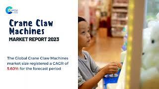 Crane Claw Machines Market Report 2023 | Forecast, Market Size & Growth