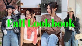 가을룩북 Fall Lookbook #2030클래식 #대학생 #가을코디