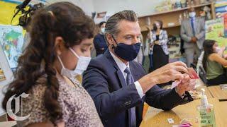 Gov. Newsom Announces Required Vaccines or Testing for California Teachers