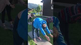 Йога в йога-туре на Алтай. За программой в тг канал в описании #йогатур #алтай #путешествия #ретрит