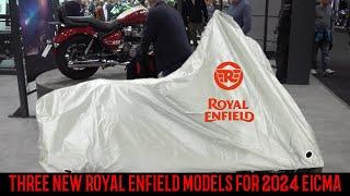 ROYAL ENFIELD three new models predicted to debut at the EIMCA show for 2025