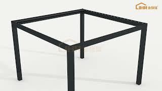 Pergola installation