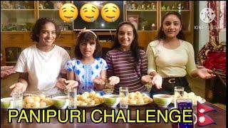 PANIPURI CHALLENGE + PUNISHMENT OF PREVIOUS VIDEO