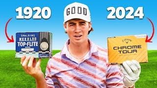 Playing Golf w/ 1920 Balls VS 2024 Balls