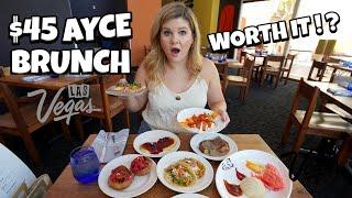 I Tried Mandalay Bay's $45 All You Can Eat Brunch in Las Vegas..