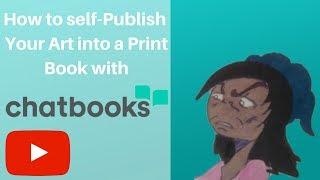 how to self publish an Art book  with Chatbooks