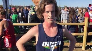 Cole Hocker (Cathedral) 3rd Place 15:20 Shelbyville XC Semi State