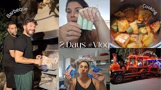 2ήμερο #Vlog Supermarket Haul, Bbq, Βόλτα, Μπάνιο & Unboxing! | Nancy Stergiou