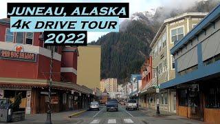 Juneau, Alaska | 4k Driving Tour | 2022 | Douglas Island | Downtown