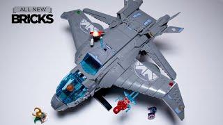 Lego Marvel 76248 The Avengers Quinjet Speed Build