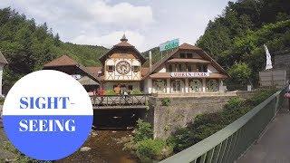 SIGHTSEEING in Triberg in Black Forest in GERMANY